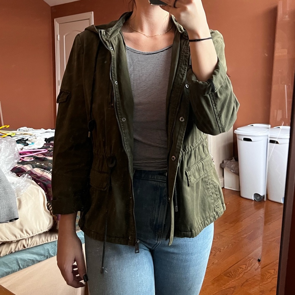 Green Cargo Jacket - image 1